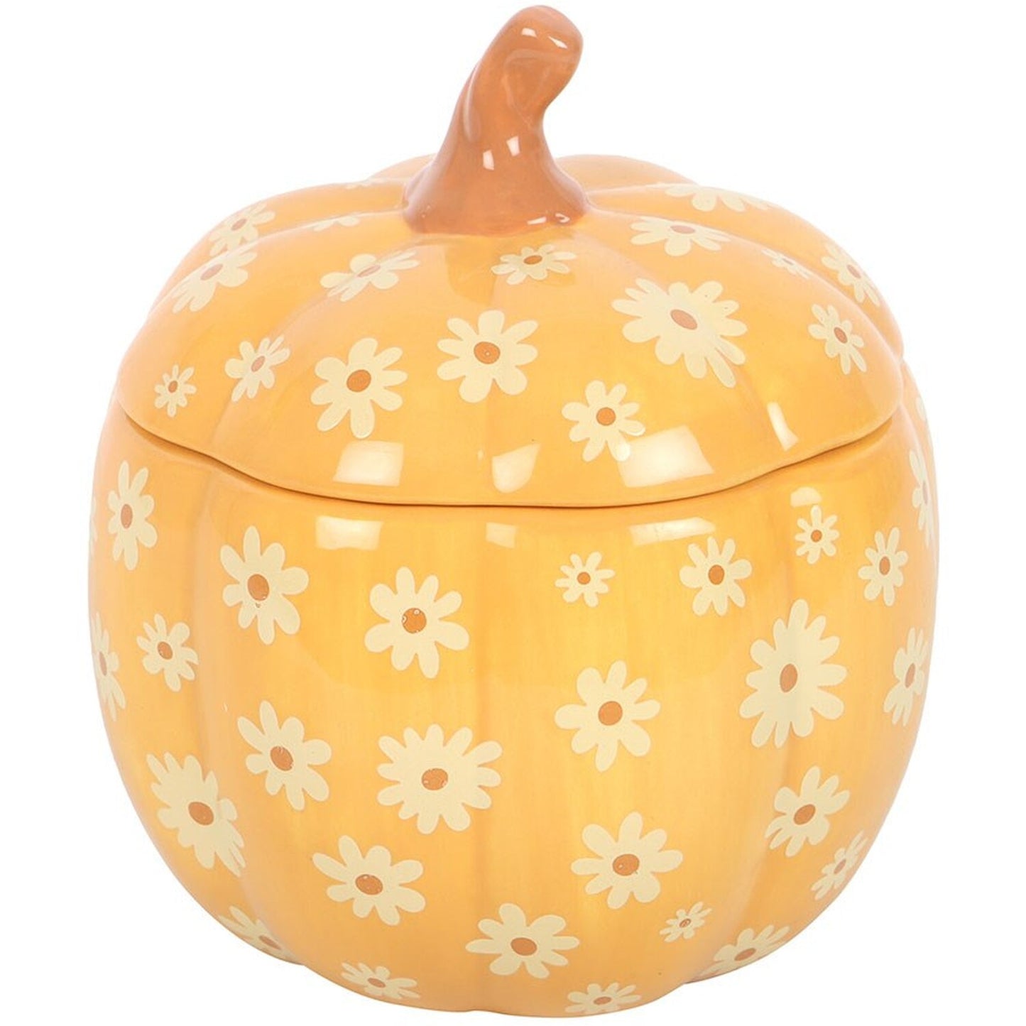 Floral Pumpkin - Tealight Wax Melt Warmer
