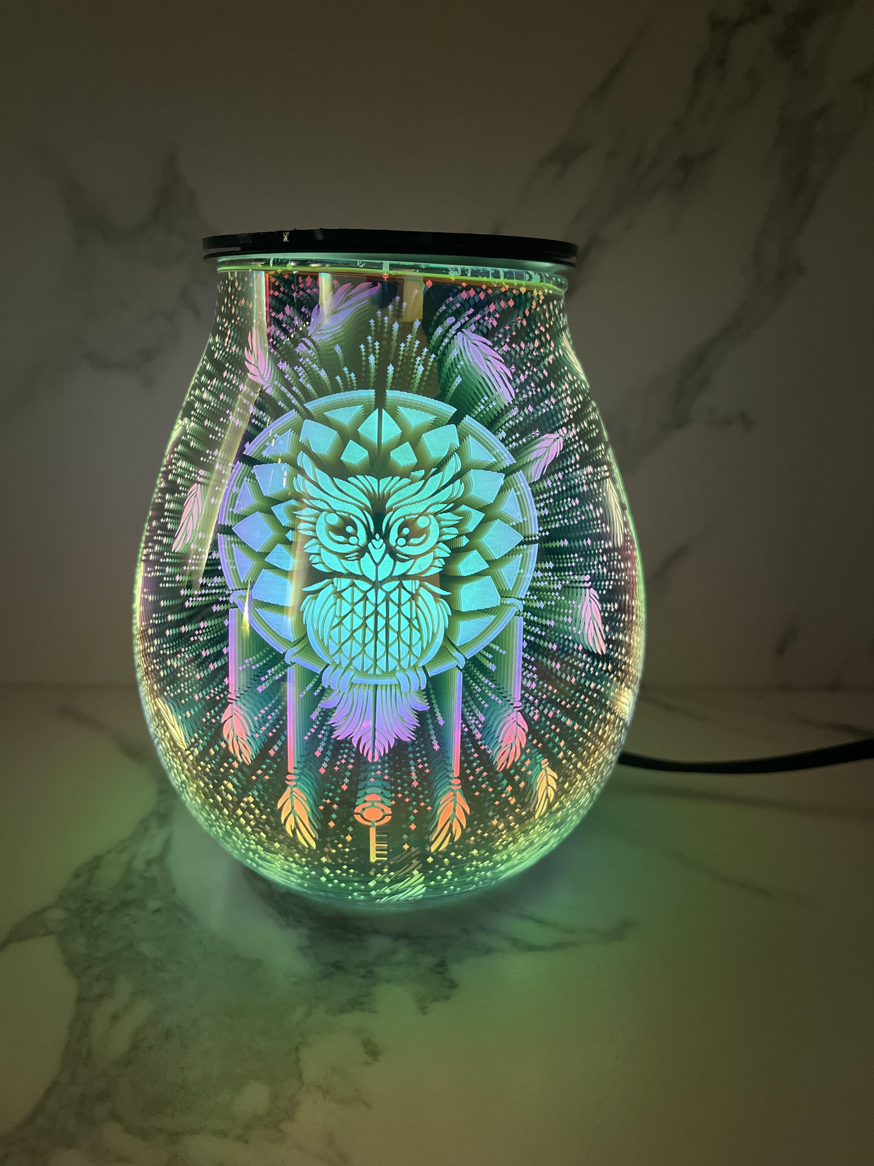 Dreamy Owl Electric Wax Melt Warmer Scented By Eight