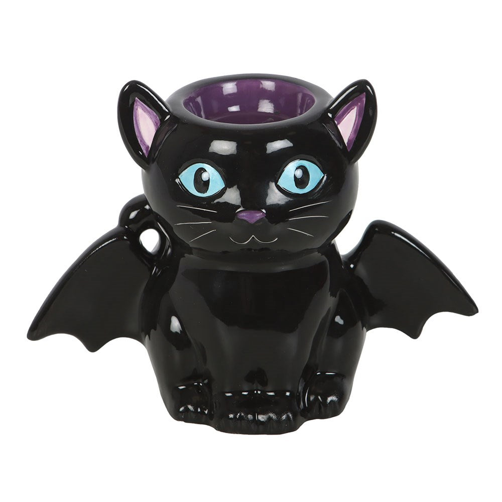 Bat Cat Black - Tealight Wax Melt Warmer