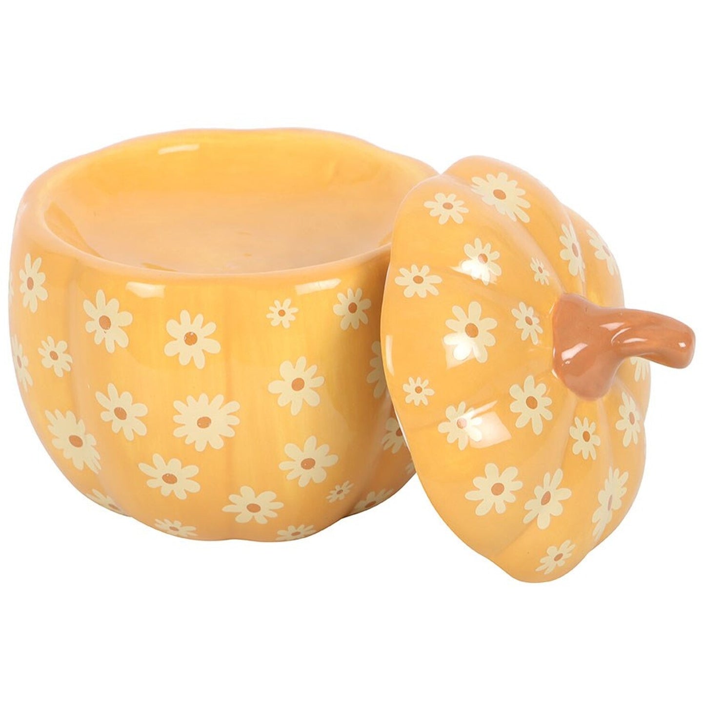 Floral Pumpkin - Tealight Wax Melt Warmer