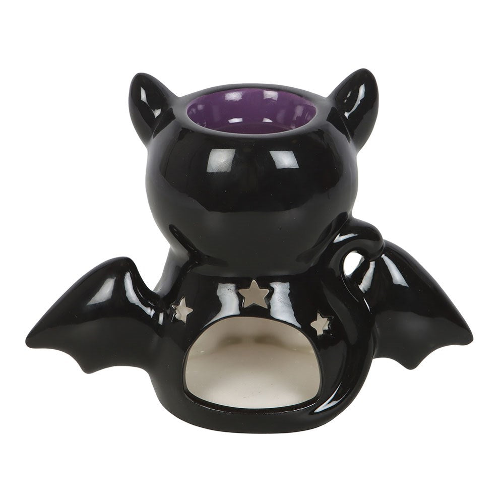 Bat Cat Black - Tealight Wax Melt Warmer