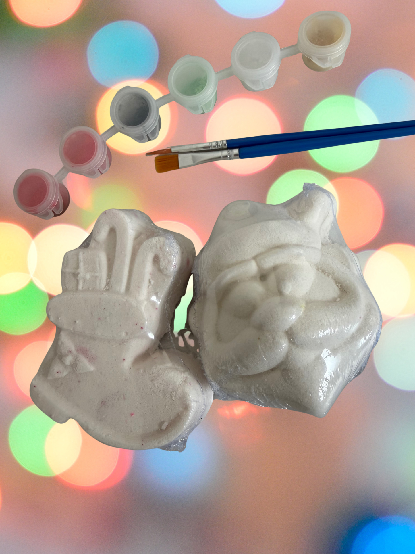 Christmas Paint Your Own - Bath Bomb Kit