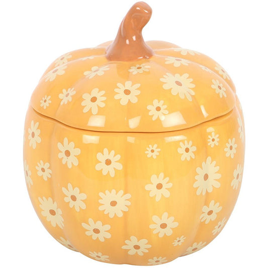 Floral Pumpkin - Tealight Wax Melt Warmer